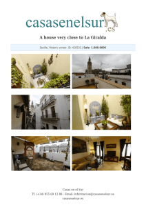 A house very close to La Giralda