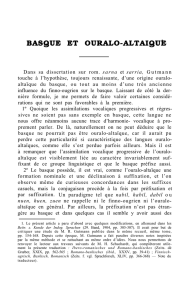 Basque et ouralo-altaique (traduit per Georges Lacombe)