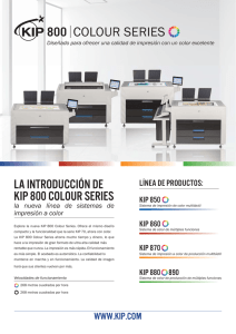 800 colour series la introducción de kip 800 colour series