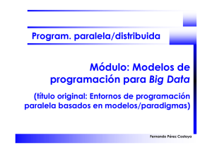 Módulo: Modelos de programación para Big Data