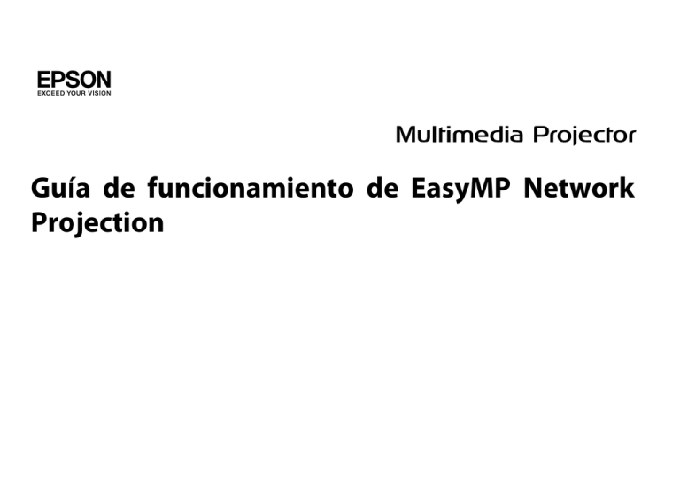 Gu a de funcionamiento de easymp network projection