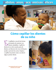 cómo cepillar los dientes de su niño