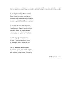 Textos – Sor Juana Inés de la Cruz