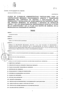 Page 1 3.- - ¿, 3. EXCMO. AYUNTAMIENTO DE: ¿AMORA SERVCIO