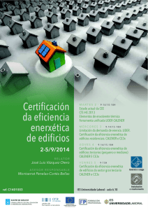 Certificación da eficiencia enerxética de edificios