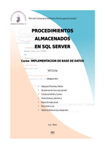 procedimientos almacenados en sql server - labo-1