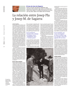 La relación entre Josep Pla y Josep M. de Sagarra