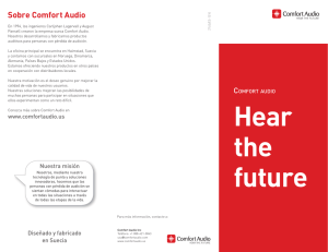 Hear the future - Comfort Audio AB