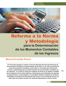 Reforma a la Norma y Metodología