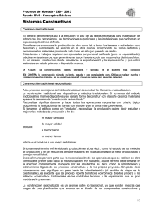 La coordinación modular de la construcción, es un procedimiento