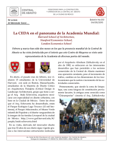 La CEDA en el panorama de la Academia Mundial: