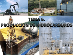TEMA 7: Producción de hidrocarburos