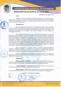 u\ zw - Municipalidad Distrital de Ascensión