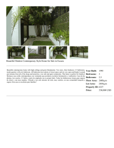 Beautiful Modern Contemporary Style Home for Sale in Escazu