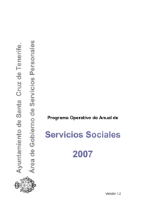 Servicios Sociales - Ayuntamiento de Santa Cruz de Tenerife
