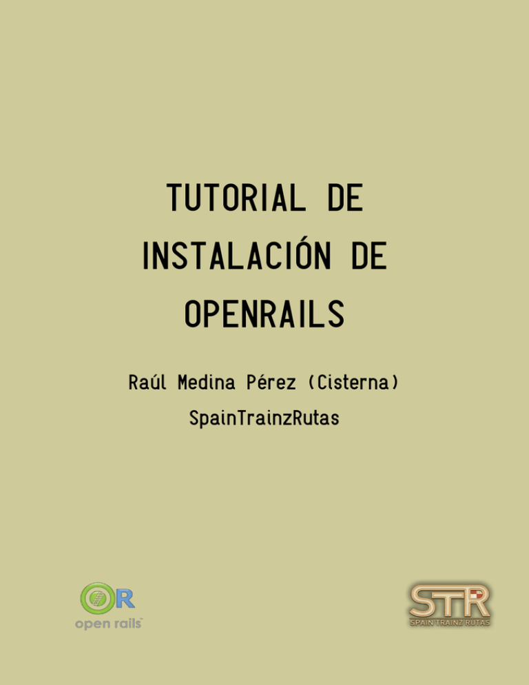 Tutorial OpenRails: Instalación paso a paso