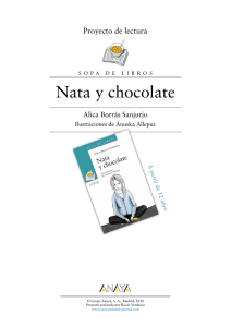 Nata y chocolate (proyecto de lectura)