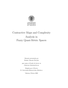 Contractive Maps and Complexity Analysis in Fuzzy Quasi