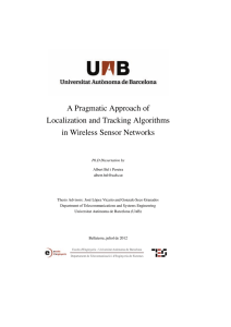 A Pragmatic Approach of Localization and Tracking