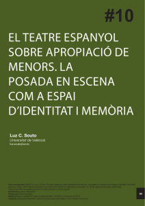 el teatre espanyol sobre apropiació de menors. la posada
