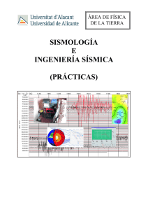sismología e ingeniería sísmica (prácticas)