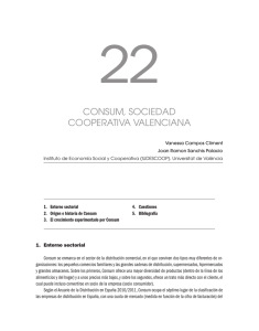 consum, sociedad cooperativa valenciana - Roderic