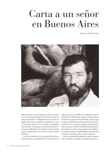 Carta a un señor en Buenos Aires - Revista de la Universidad de