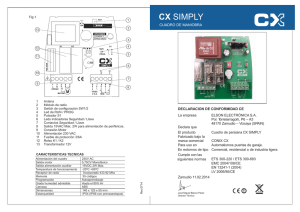 manual-cx-simply - Alsidoor Automatismos