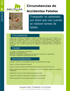 Circunstancias de Accidentes Fatales