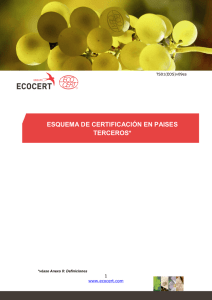 Proceso de Certificación segun EOS