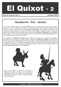 Assaborint Don Quixot - Ajuntament de L`Hospitalet