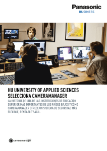 hu university of applied sciences selecciona