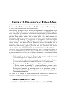 Capítulo 11. Conclusiones y trabajo futuro