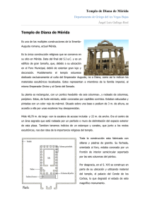 Templo de Diana de Mérida