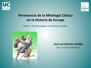 Pervivencia de la Mitología Clásica en la Historia de Europa