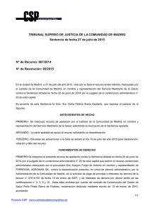 STSJ Madrid 27-7-2015 - Contratos del Sector Público