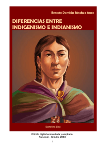 Diferencias entre Indigenismo e Indianismo