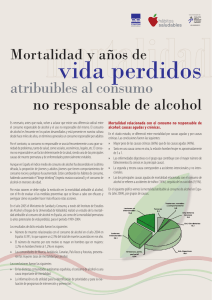 atribuibles al consumo no responsable de alcohol