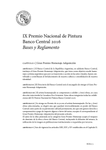 Bases 2016 () - del Banco Central de la República Argentina