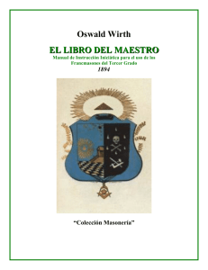 El Libro del Maestro - Respetable Logia Simbólica Centauro No. 9-96