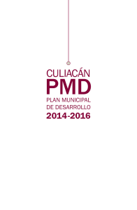 Plan municipal de desarrollo - H. Ayuntamiento de Culiacán