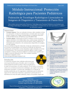 Protección Radiológica para Pacientes Pediátricos