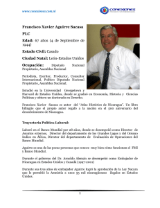 Francisco Xavier Aguirre Sacasa PLC Edad: 67 años (4 de