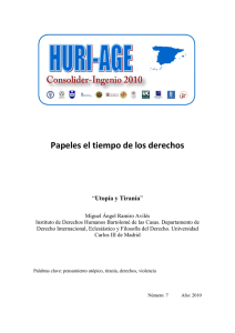 Utopia y Tiranía _Miguel Angel Ramiro Working-paper