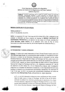 Corte Sliprema de Justicia {le la República - OCMA