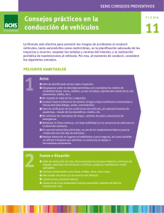 11 Consejos practicos en la Conducción de vehículos