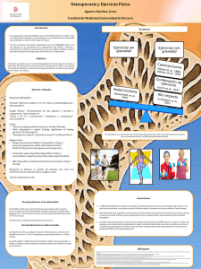 Osteoporosis y Ejercicio Físico
