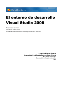 Tutorial del entorno de desarrollo Visual Studio 2005