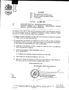 I ORD. - Comisión Nacional de Riego