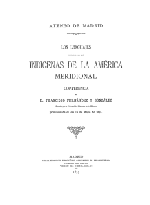 pdf Los lenguajes hablados por los indígenas de la América